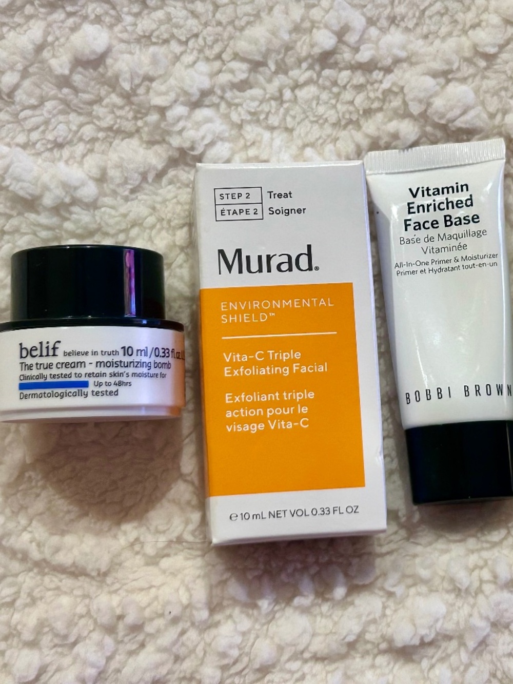 NWT Murad, Belif, Bobbi Brown products